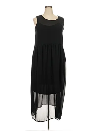 Pre-owned Agnes & Dora Casual Dress In Black