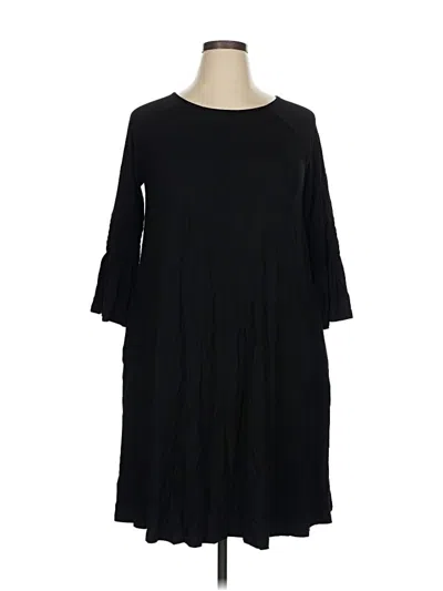 Pre-owned Agnes & Dora Casual Dress In Black