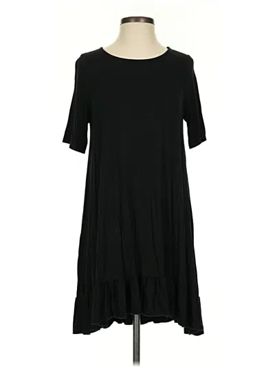 Pre-owned Agnes & Dora Casual Dress In Black