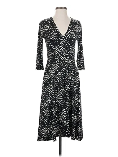 Pre-owned Agnes & Dora Casual Dress In Black