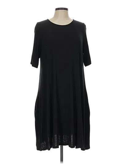 Pre-owned Agnes & Dora Casual Dress In Black