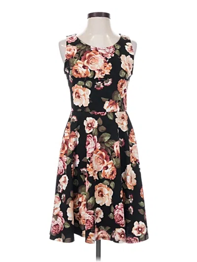 Pre-owned Agnes & Dora Casual Dress In Black