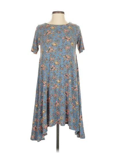 Pre-owned Agnes & Dora Casual Dress In Blue