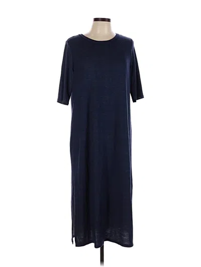 Agnes & Dora Casual Dress In Blue