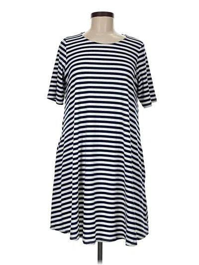 Pre-owned Agnes & Dora Casual Dress In Blue