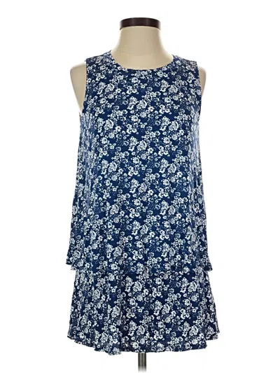 Pre-owned Agnes & Dora Casual Dress In Blue