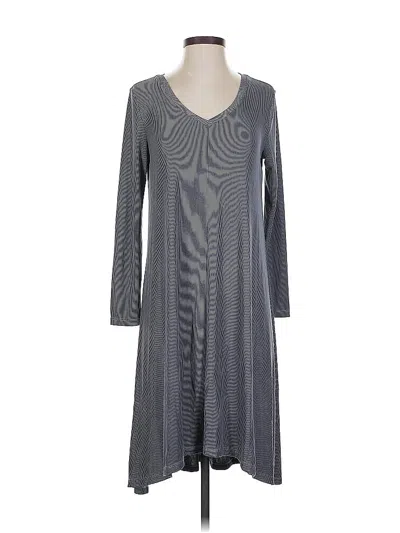 Pre-owned Agnes & Dora Casual Dress In Gray