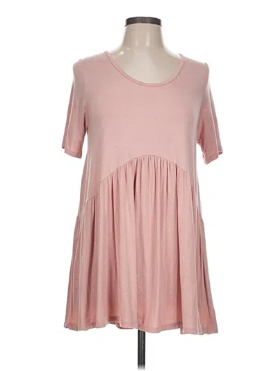 Pre-owned Agnes & Dora Casual Dress In Pink