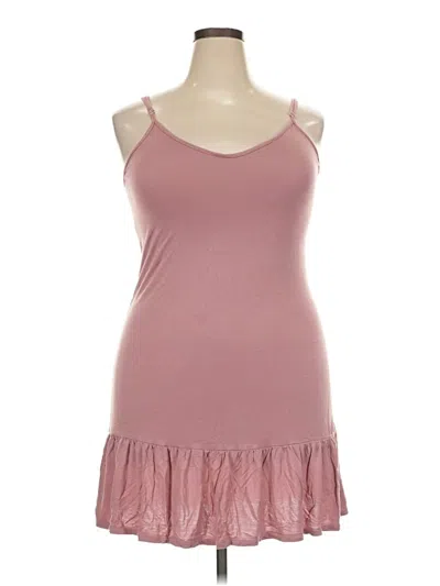 Pre-owned Agnes & Dora Casual Dress In Pink