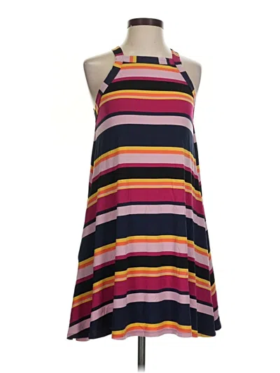 Pre-owned Agnes & Dora Casual Dress In Purple