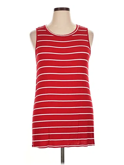 Pre-owned Agnes & Dora Casual Dress In Red