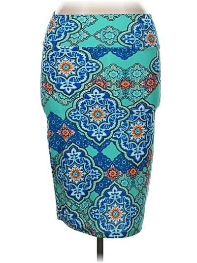 Pre-owned Agnes & Dora Casual Skirt In Blue