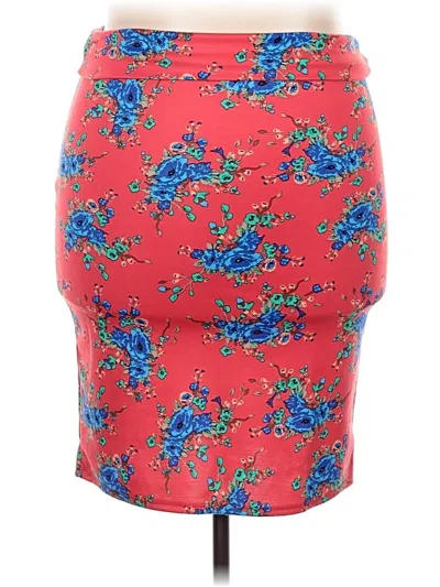 Pre-owned Agnes & Dora Casual Skirt In Red