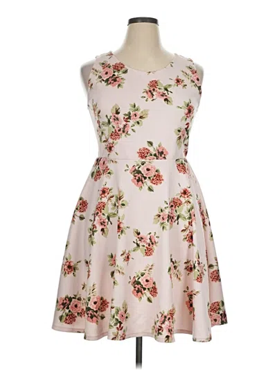 Pre-owned Agnes & Dora Cocktail Dress In Pink