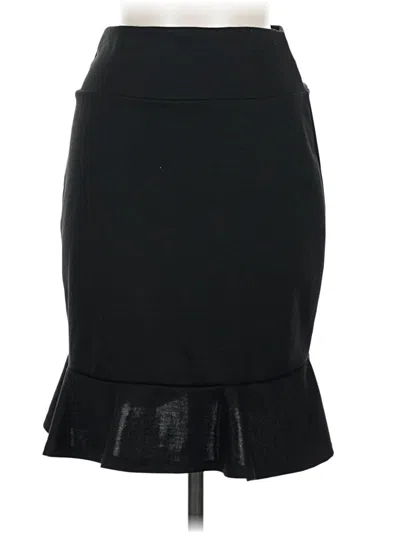 Pre-owned Agnes & Dora Formal Skirt In Black