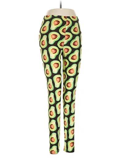 Pre-owned Agnes & Dora Leggings In Green