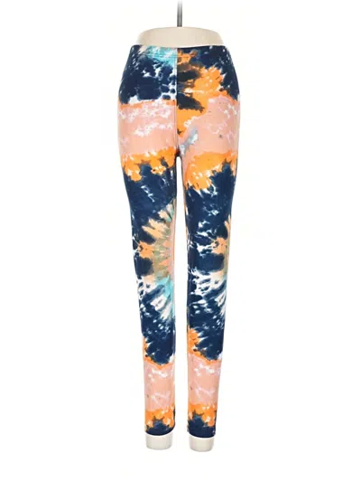 Pre-owned Agnes & Dora Leggings In Orange