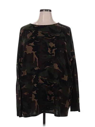 Pre-owned Agnes & Dora Long Sleeve T-shirt In Green