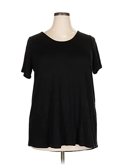Pre-owned Agnes & Dora Short Sleeve T-shirt In Black