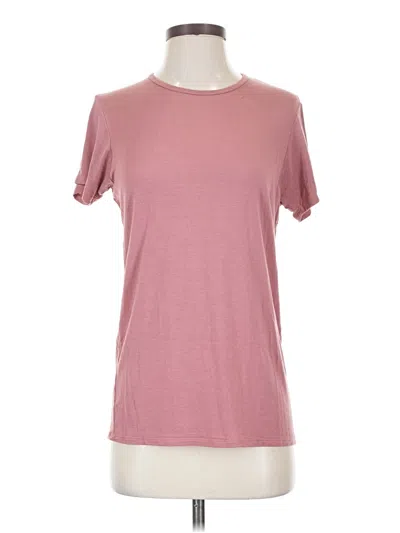 Pre-owned Agnes & Dora Short Sleeve T-shirt In Pink