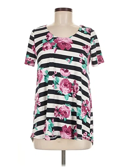 Pre-owned Agnes & Dora Short Sleeve T-shirt In Pink