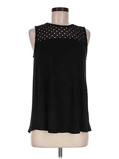Pre-owned Agnes & Dora Sleeveless T-shirt In Black