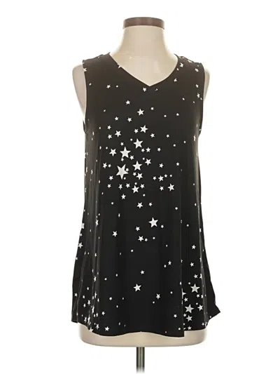 Pre-owned Agnes & Dora Tank Top Black Strapless Neckline Tops