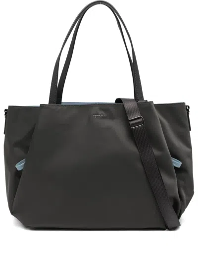 Agnès B. 2-way Tote Bag In Gray