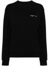 Agnès B. Agnes Sweatshirt In Black