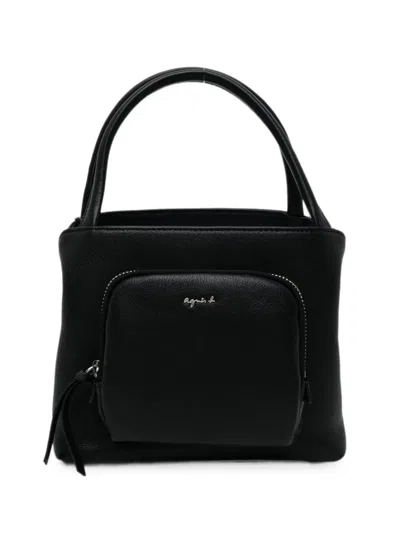 Agnès B. Angele Tote Bag In Black