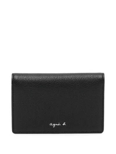 Agnès B. Angele Wallet In Black