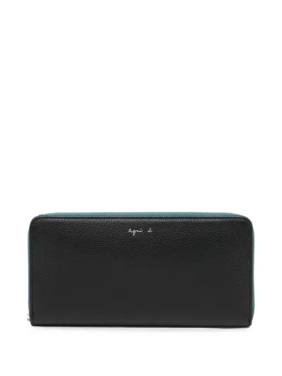 Agnès B. Angele Wallet In Black