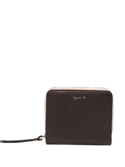 Agnès B. Angele Wallet In Brown