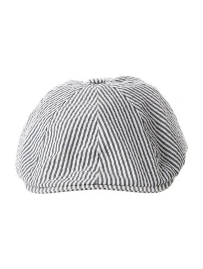 Pre-owned Agnès B. Anges B Newsboy Hat In Blue