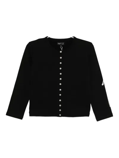 Agnès B. Arrow-print Top In Black