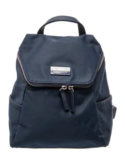 Pre-owned Agnès B. Backpack In Blue