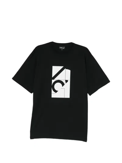 Agnès B. Bertrand Loube Graphic T-shirt In Multi