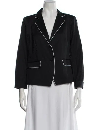 Pre-owned Agnès B. Blazer In Black