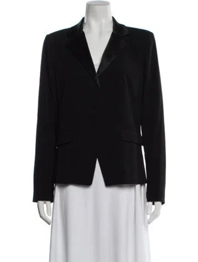 Pre-owned Agnès B. Blazer In Black