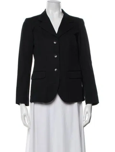 Pre-owned Agnès B. Blazer In Black