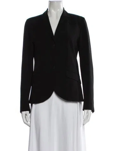 Pre-owned Agnès B. Blazer In Black