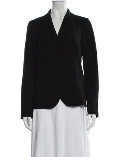 Pre-owned Agnès B. Blazer In Black