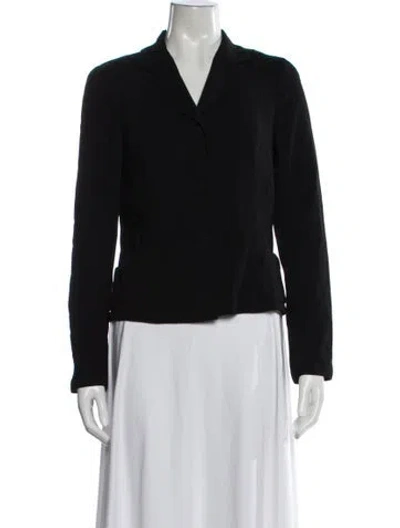 Pre-owned Agnès B. Blazer In Black