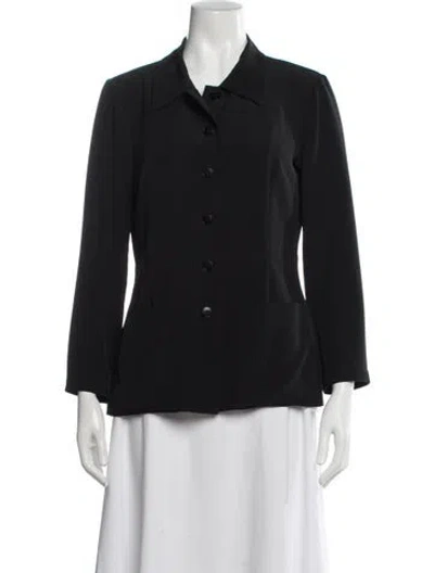 Pre-owned Agnès B. Blazer In Black