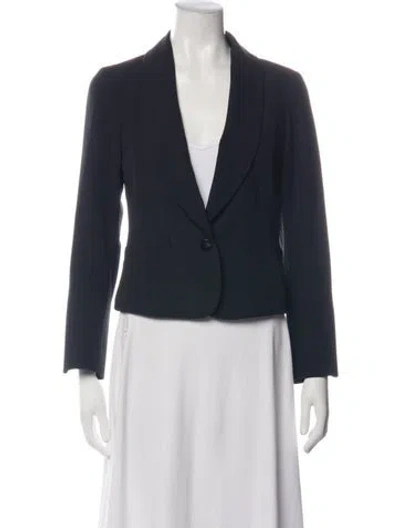 Pre-owned Agnès B. Blazer In Black/blue