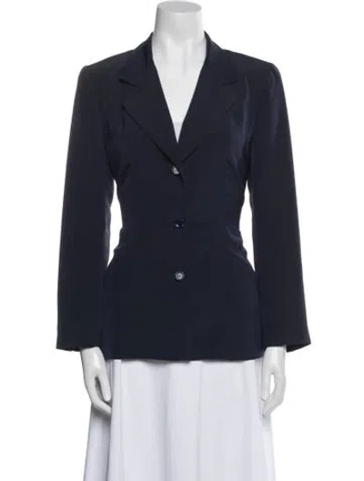 Pre-owned Agnès B. Blazer In Blue