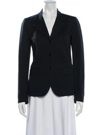 Pre-owned Agnès B. Blazer In Blue