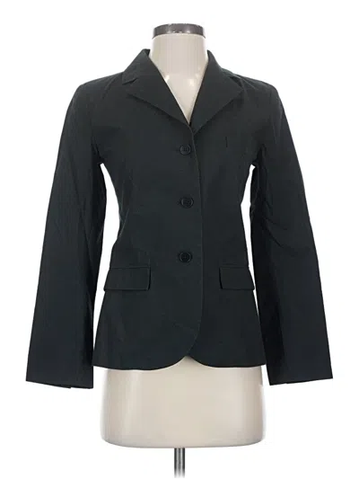 Pre-owned Agnès B. Blazer Jacket In Black