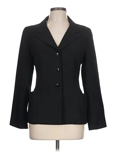 Pre-owned Agnès B. Blazer Jacket In Black