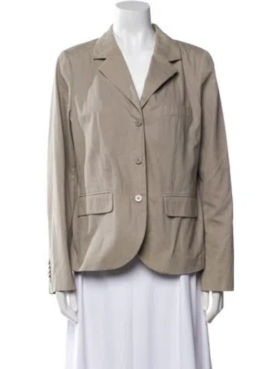 Pre-owned Agnès B. Blazer In Neutral